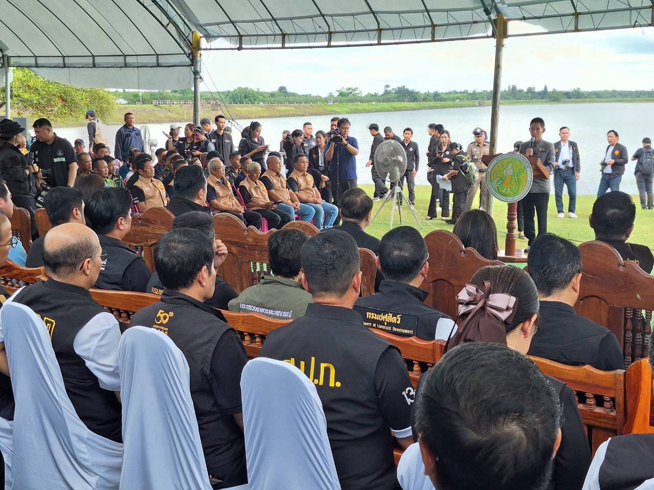 title - รมว.กษ. และ รมช.กษ. ลงพื้นที่ตรวจราชการในพื้นที่จังหวัดนครพนม